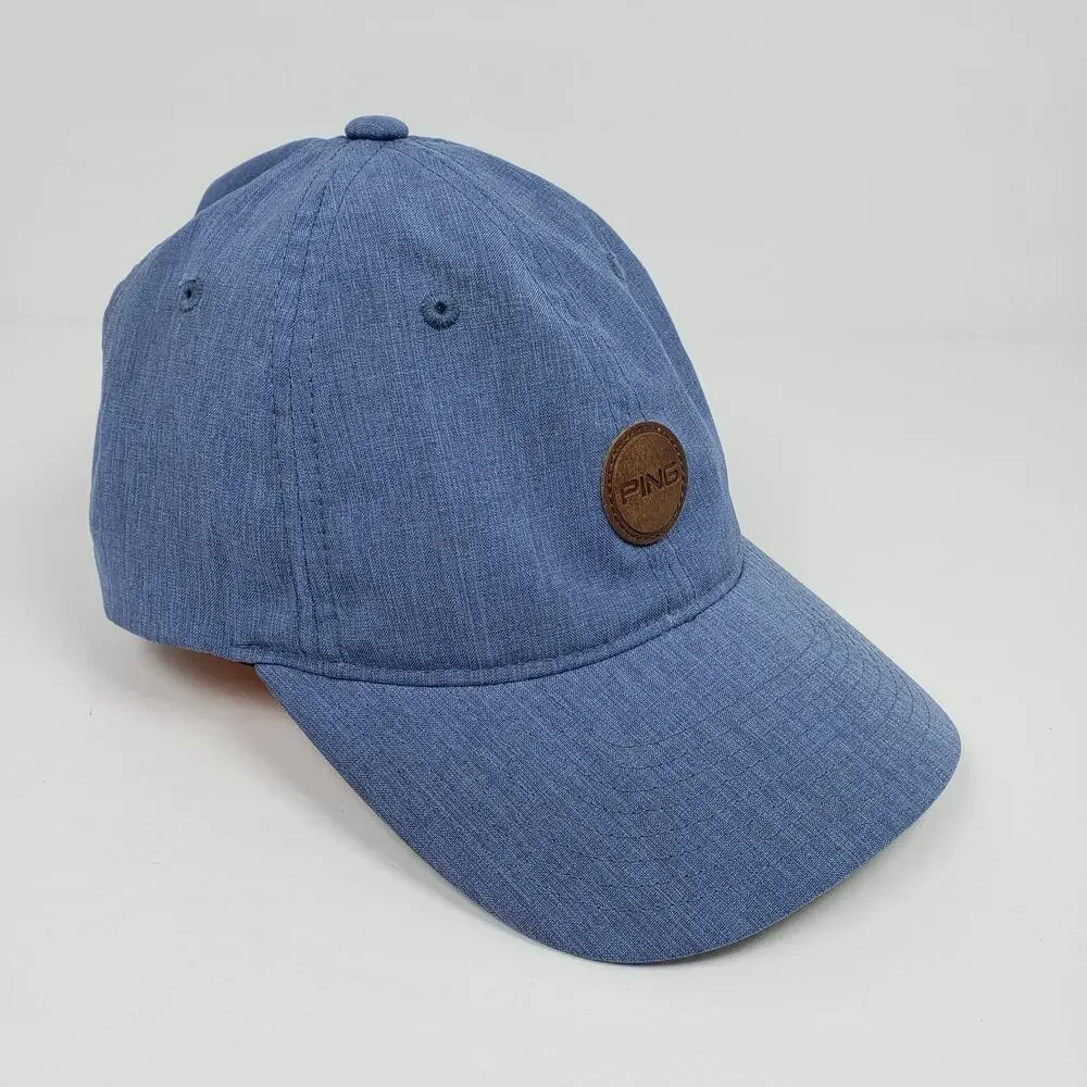 Ping Golf Adult Mens One Size Blue Casual Adjustable Strapback Cap Hat